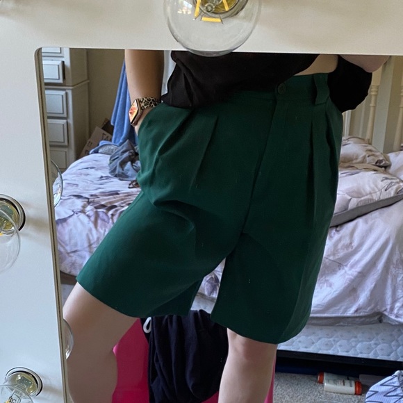 Vintage green shorts - Picture 3 of 3